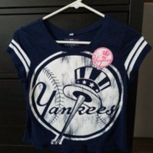 Girls yankee tee